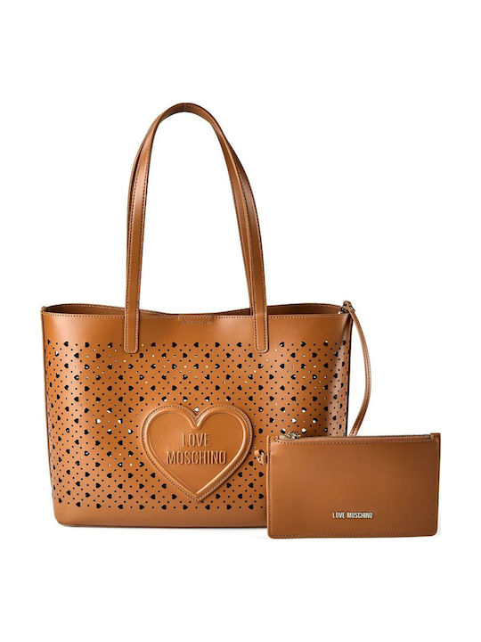 Moschino Γυναικεία Τσάντα Ώμου Ταμπά
