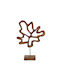 Artekko Woody Brown Decorative Sculpture Wooden Teak 55.1x15x80 Cm