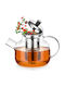 Vilde Vilde Teekanne mit Filter Glas Transparent 850ml