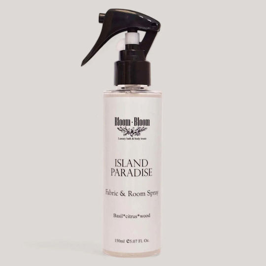 Fabric & Room Spray Island Paradise Αρωματικό Σπρέι Υφάσματα & Χώρο 150ml