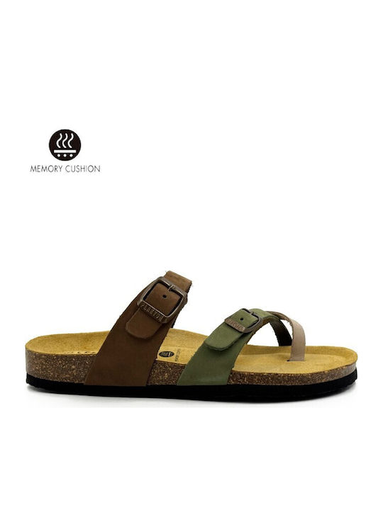 Plakton Nobuck Leather Women's Anatomic Sandals