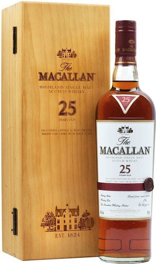 Sherry Oak Single Malt Ουίσκι 25 Ετών Σκωτίας 700ml