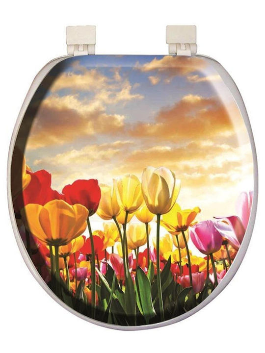 SteweHome Toilet Seat Plastic 40x36.5cm