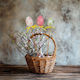 Osterdekorationen & Ornamente Set Ei Auf Stick 6 Stücke Topf Dekoration Blumenarrangements Dekorative Eier 4 Cm