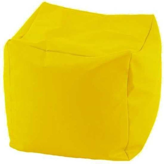 Pufrelax Stool Yellow Quince 40x40x40cm