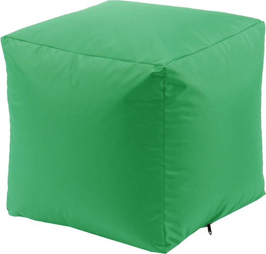 Многофункционален Пуф За Табуретка Водоустойчив Sea Green 40x40x40см