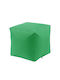 Vielseitiger Sitzsack Hocker Wasserdicht Sea Green 45x45x45cm