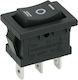 Set 5 Rocker Switches 3 Positions On-off-on 6a 250v Ac Panel Mount Spdt