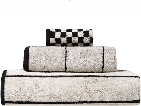 Kentia Πετσέτα Σώματος Stylish 85x150εκ. Onyx Βάρους 550gr/m²