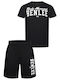 Men's Shorts Set Black/White