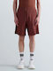 Sport Herren Shorts Braun