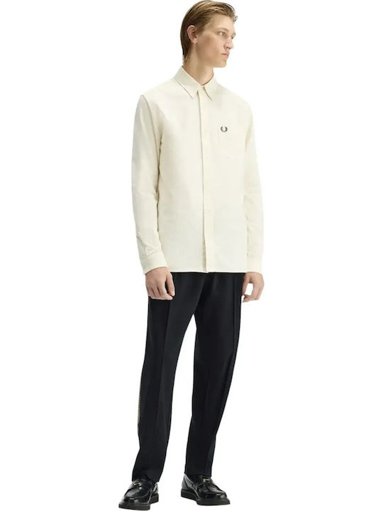 Fred Perry Μακρυμάνικo Βαμβακερό Πουκάμισο σε Κ...