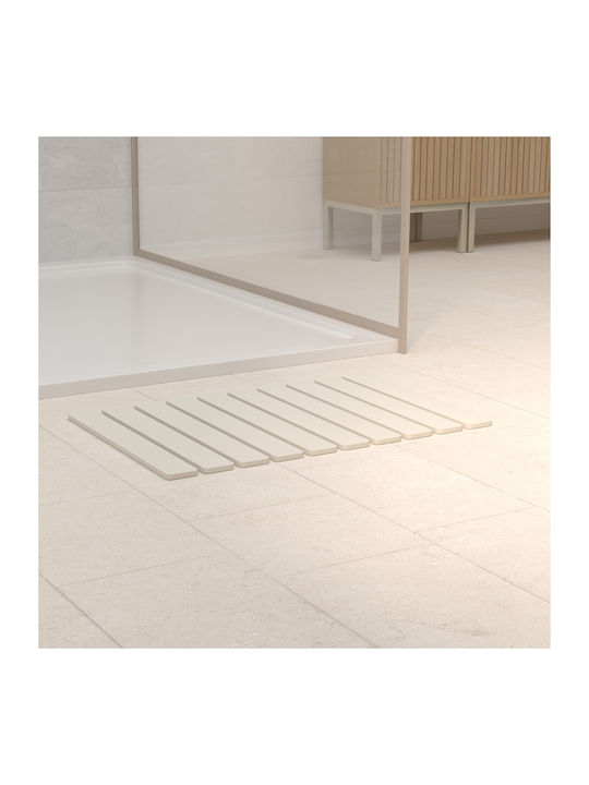 5Five Non-Slip Bath Mat 214780 White 59x93cm