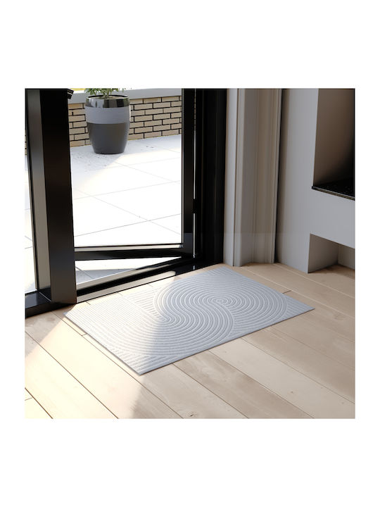 5Five Αντιολισθητικό Πατάκι Μπάνιου 206712 L.grey 60x90εκ.