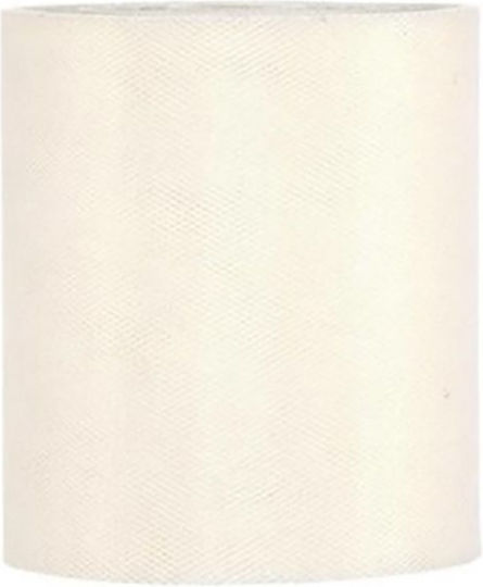 Tulle Rolă 12,5cm X 100m Crem