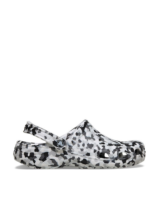 Crocs Classic Γυναικεία Σαμπό Λευκά