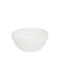 Round White Glass Serving Bowl Diameter 10.5cm