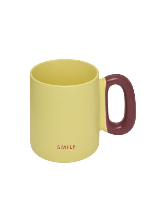 S-d Tasse Keramik Gelbe 340ml