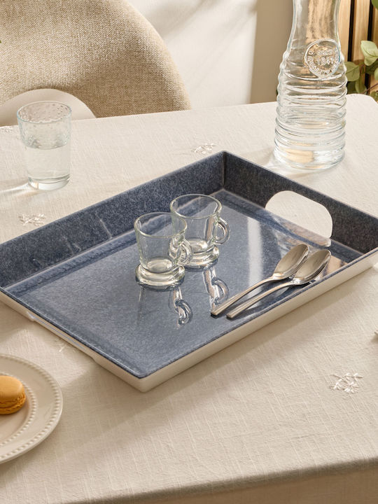 Plastic Serving Tray 40.6x29.6x4.5cm
