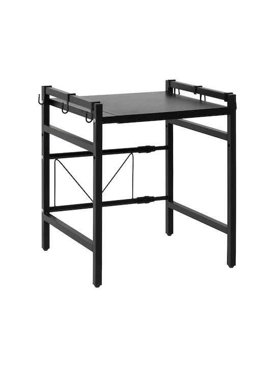 5Five Suport Pentru Cuptor Cu Microunde Metalic 41x36x45.5cm Negru