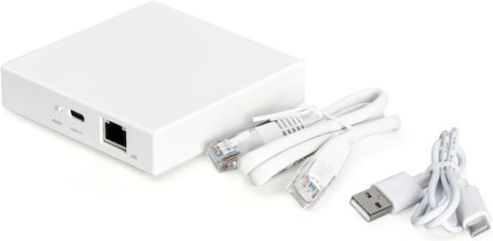 Zigbee Gateway Tongou Togw-letna2 Wifi & 4g Connection To Tuya App Mounted On Din Rail