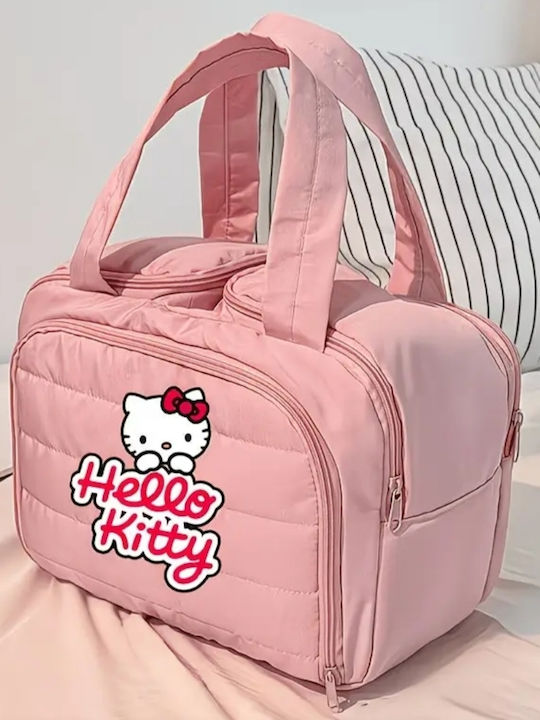 Husă Organizatoare Pentru Cosmetice Roz Hello Kitty