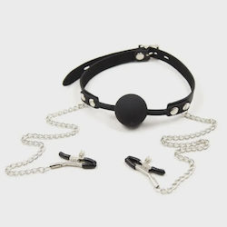 Guilty Toys Φίμωτρο σε Μαύρο Χρώμα