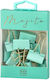 Metal Clips Biro Time Mojito Mint 25mm Set 10 Pieces