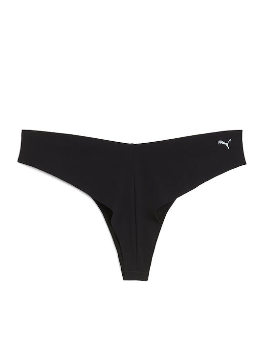 Women's Brazil Briefs 2Pack Seamless Black