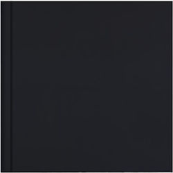 Νext Βιβλίο Εντυπώσεων-sketch Book Silk Μαύρο 80 Σαμουά Φύλλα 120γρ 23x23εκ