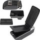Suzuki Swift 04-18 Armrest Storage Black Eco-leather + Installation Kit