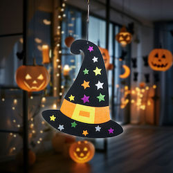 Halloween Dekoration Hexenhut Hängend Filz Schwarz 38 X 33 Cm Halloween Dekoration Hexenhut Hängend Filz Schwarz 38 X 33 Cm