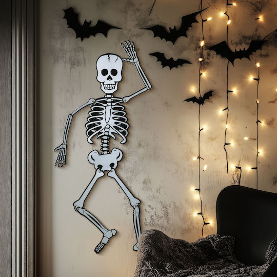 Halloween Skeleton Decoration Eva Foam 85x18 Cm
