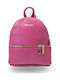Rucsac De Damă Din Piele Fucsia