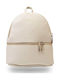 Leder Damen Handtaschen und Damentaschen Rucksack Beigen