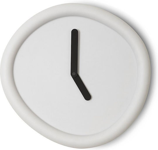 Werkwaardig Leise Wanduhr Grau Ø44cm Werkwaardig Leise Wanduhr Grau Ø44cm