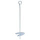 vidaXL Post Support for Garden Fence Made of Metal 10x10x40cm 10 Pieces Silver