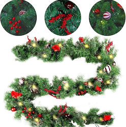 Alista Home Weihnachtsgirlande Beleuchtete Weihnachtsgirlande Kunststoff Grüne Alista Home Weihnachtsgirlande Beleuchtete Weihnachtsgirlande Kunststoff Grüne
