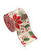 Alista Home Panglică Textilă Roșie De Crăciun 200x6.3cm