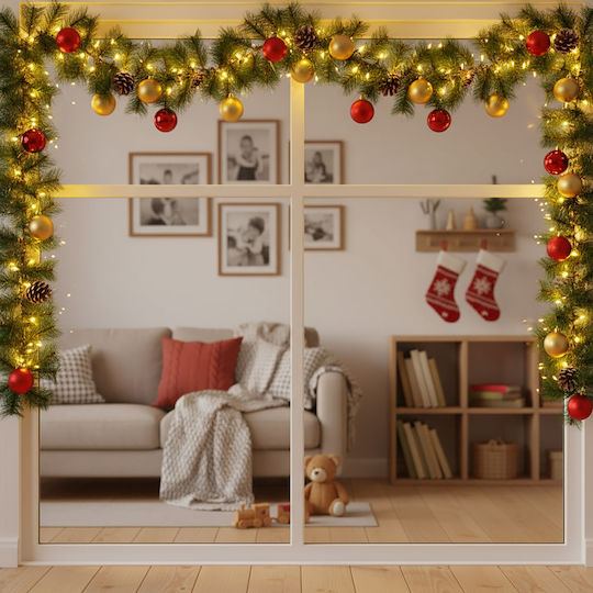 Alista Home Christmas Plastic Green Garland 270x24cm