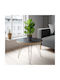 Artificial Zebra Leaf Plant Decorative 34 Cm In Pot Realistic Design Home Office Decor