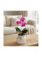 Orhidee Artificială Decorativă În Ghiveci Aspect Natural 32,5 Cm