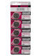 Cr2032 3v Lithium Batteries Blister Pack 5 Pcs Button Battery Remote Control Clock Electronics