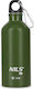 Nils Μπουκάλι Θερμός Ανοξείδωτο BPA Free 550ml GREEN TRAVEL BOTTLE