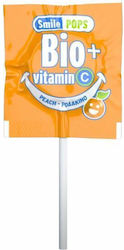 Smile Pops Lollipop With Peach Flavour Organic