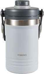 Igloo Logan Stainless Steel Thermos Bottle White