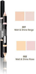 Pupa Duo Highlighter Matt & Shine 002