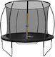 Enero Trampolin Für Draußen Mit 244cm Durchmesser Und Netz & Leiter