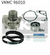 SKF Vkmc 96010 Wasserpumpe Timing Gürtel Set
