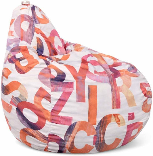 Beanbag Multicolor 70x60x65 cm